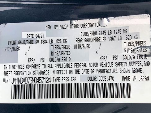 Used 2021 MAZDA MX-5 Miata Grand Touring image 32