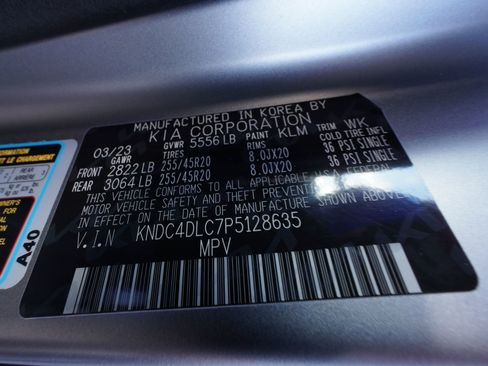 Used 2023 Kia EV6 GT-Line w/ GT-Line White Seat Package image 14