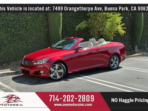 Used 2014 Lexus IS 350C w/ Navigation System Package RWD image 14