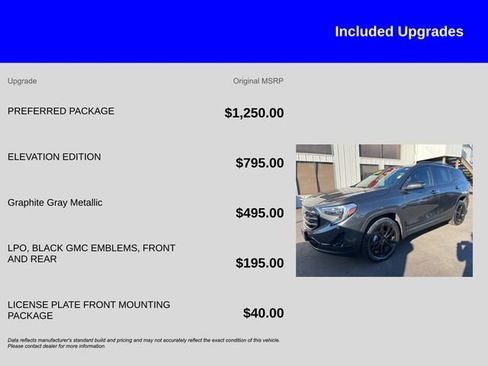 Used 2020 GMC Terrain SLT w/ Preferred Package image 12