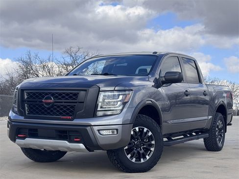Used 2021 Nissan Titan PRO-4X w/ Off Road Protection Package image 2