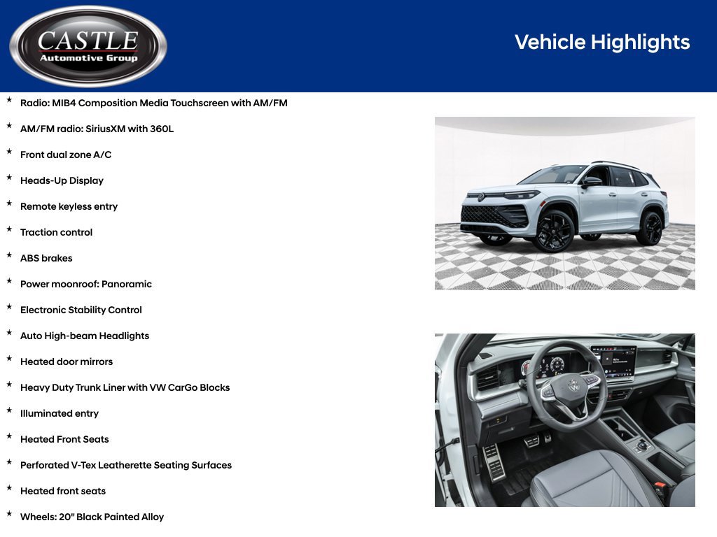 Used 2026 Volkswagen Tiguan SE R-Line AWD/4WD image 3