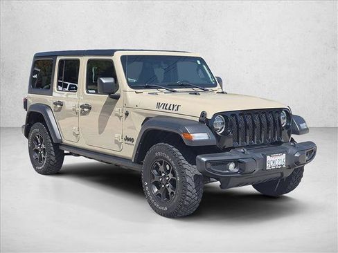 Used 2022 Jeep Wrangler Unlimited Sport AWD/4WD image 3