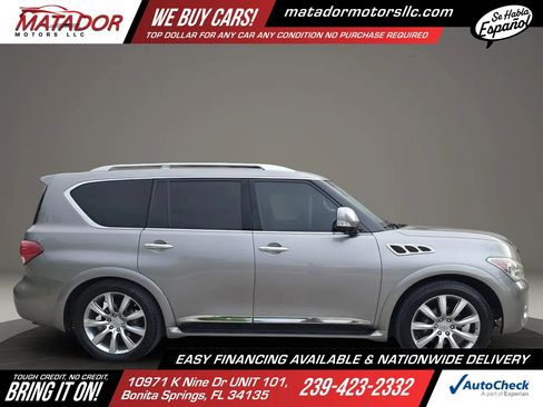 Used 2011 INFINITI QX56 4WD w/ Deluxe Touring Pkg image 4