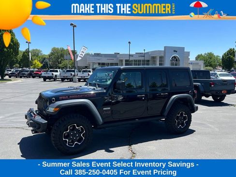 Used 2020 Jeep Wrangler Unlimited Rubicon w/ Quick Order Package 28Y Recon AWD/4WD image 1