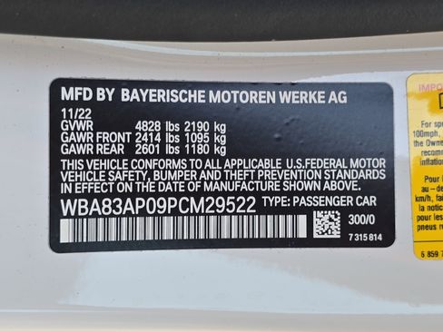 Used 2023 BMW M440i Coupe w/ Premium Package image 35