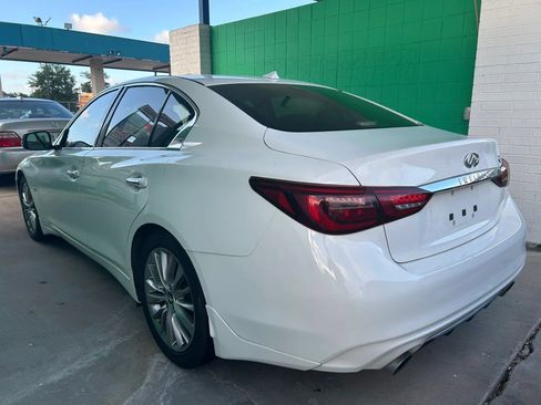 Used 2019 INFINITI Q50 Luxe w/ Essential Package (3.0T Luxe) RWD image 2