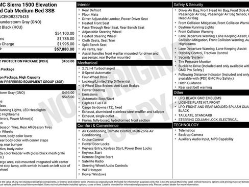 Used 2024 GMC Sierra 1500 Elevation w/ LPO, GMC Protection Package AWD/4WD image 2