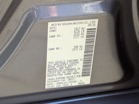 Used 2017 Nissan Altima 2.5 S w/ Power Driver Seat Package image 39