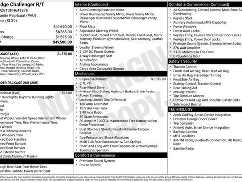 Used 2023 Dodge Challenger R/T w/ Plus Package RWD image 9