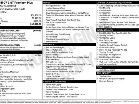 Used 2018 Audi Q7 3.0T Premium Plus w/ Premium Plus Package image 9