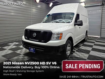 Used 2021 Nissan NV 2500 SV w/ Navigation Package