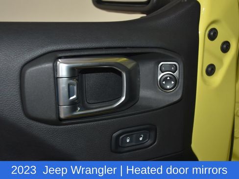 Used 2023 Jeep Wrangler Unlimited Sahara w/ Cold Weather Group AWD/4WD image 25