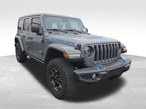 Used 2022 Jeep Wrangler Unlimited Rubicon 4xe w/ Cold Weather Group AWD/4WD image 1
