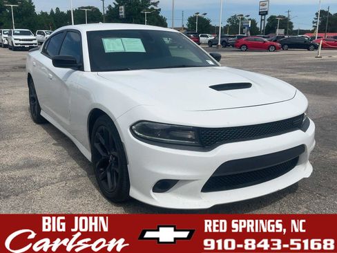 Used 2021 Dodge Charger R/T w/ Blacktop Package RWD image 1