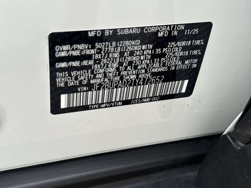 Used 2026 Subaru Outback Premium AWD/4WD image 23