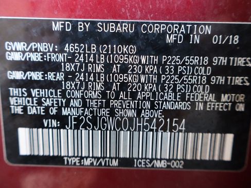 Used 2018 Subaru Forester 2.0XT Touring AWD/4WD image 47
