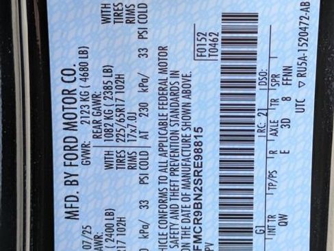 New 2025 Ford Bronco Sport Big Bend w/ Convenience Package image 40