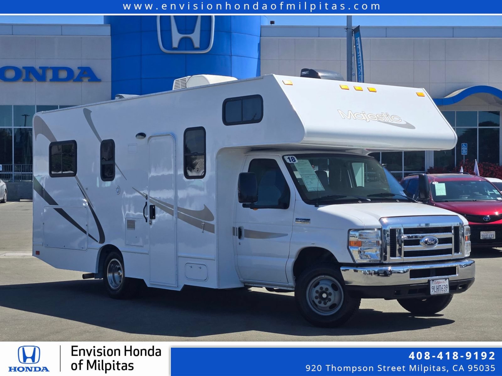 Used 2018 Ford E-350 and Econoline 350 Super Duty w/ Motorhome Prep Package RWD image 1