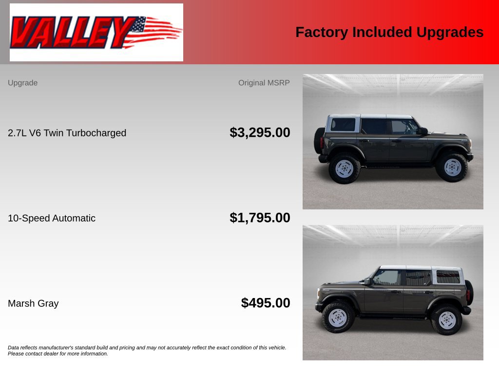 New 2026 Ford Bronco Heritage Edition AWD/4WD image 4
