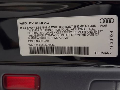 Used 2025 Audi A5 2.0T Premium Plus w/ Premium Plus AWD/4WD image 27