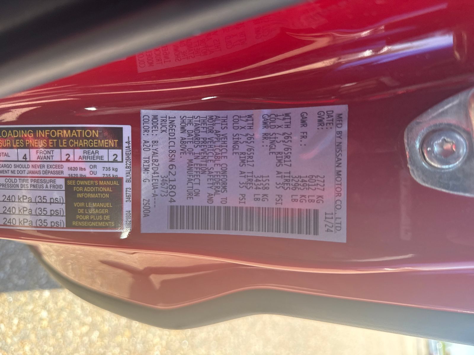 Used 2025 Nissan Frontier SV RWD image 29