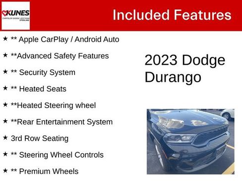 Used 2023 Dodge Durango GT AWD/4WD image 4