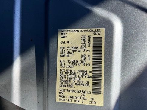 Used 2022 Nissan Rogue SV image 11