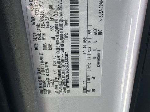 Used 2024 Ford Transit 350 148 High Roof Extended AWD image 32