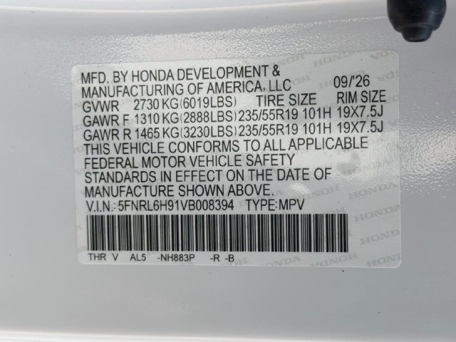 New 2027 Honda Odyssey Elite image 34