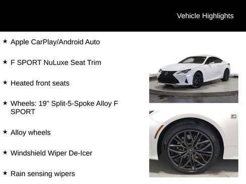 Used 2024 Lexus RC 350 F Sport image 19