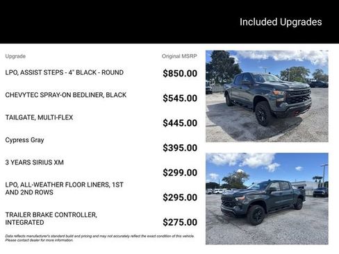 New 2026 Chevrolet Silverado 1500 Custom Trail Boss AWD/4WD image 14