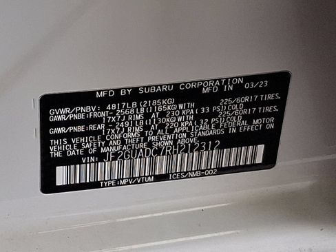 Certified 2024 Subaru Crosstrek 2.0i Premium AWD/4WD image 28