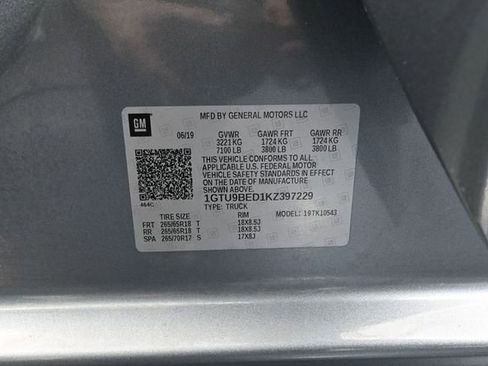 Used 2019 GMC Sierra 1500 SLE w/ SLE Value Package AWD/4WD image 52