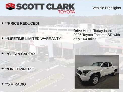 Used 2026 Toyota Tacoma SR RWD image 12