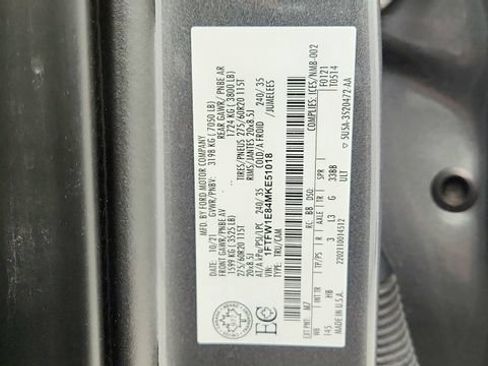 Used 2021 Ford F150 Lariat w/ Equipment Group 502A High AWD/4WD image 74