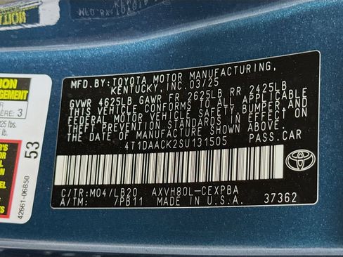 Certified 2025 Toyota Camry XSE FWD image 34