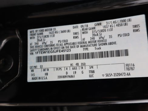 Used 2018 Ford F150 Lariat w/ Equipment Group 502A Luxury image 44