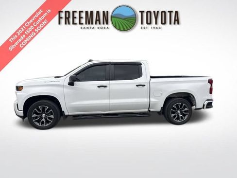 Used 2021 Chevrolet Silverado 1500 Custom AWD/4WD image 1
