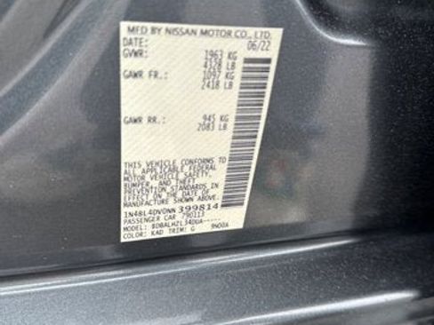 Used 2022 Nissan Altima 2.5 SV image 20