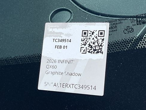 Certified 2026 INFINITI QX60 Pure w/ Cargo Package FWD image 31