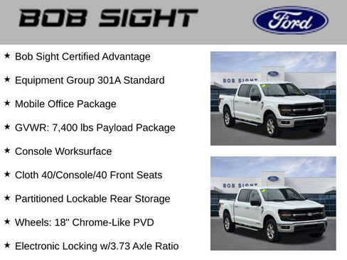 Used 2024 Ford F150 XLT w/ Mobile Office Package image 3