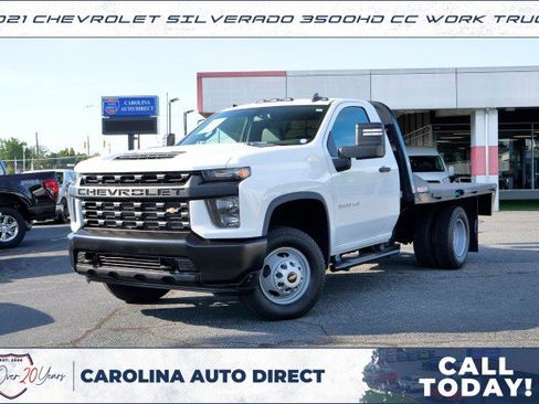 Used 2021 Chevrolet Silverado 3500 W/T w/ WT Convenience Package AWD/4WD image 1