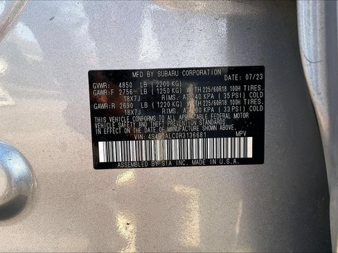 Certified 2024 Subaru Outback Onyx Edition AWD/4WD image 33