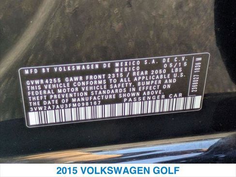 Used 2015 Volkswagen Golf TDI S image 25