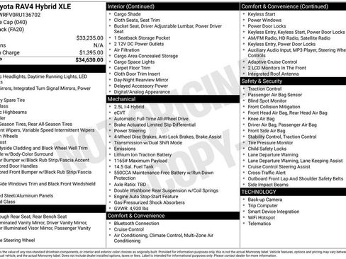 Used 2024 Toyota RAV4 XLE image 21