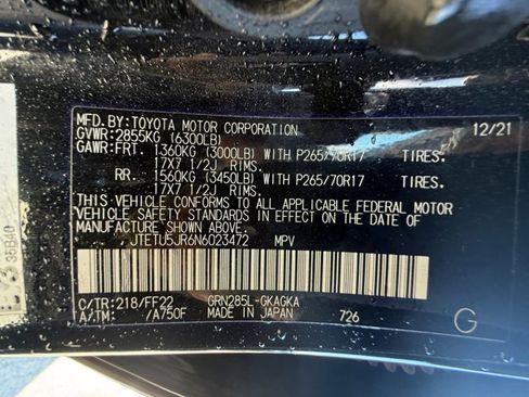 Used 2022 Toyota 4Runner Trail Special Edition image 33