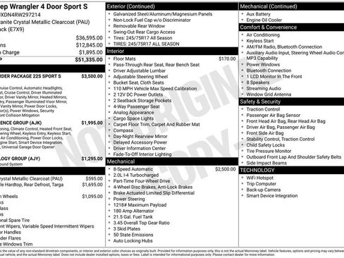 Used 2024 Jeep Wrangler Unlimited Sport AWD/4WD image 2