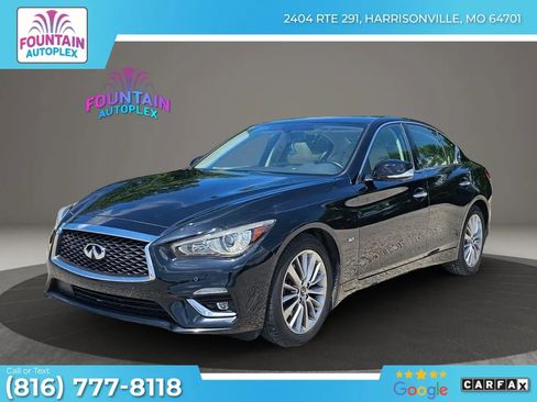 Used 2018 INFINITI Q50 Luxe w/ Sensory Package (Luxe) AWD/4WD image 1