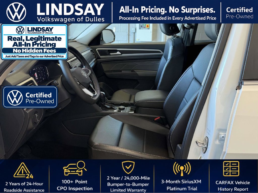 Used 2023 Volkswagen Atlas SE w/ Black Wheel Package AWD/4WD image 12